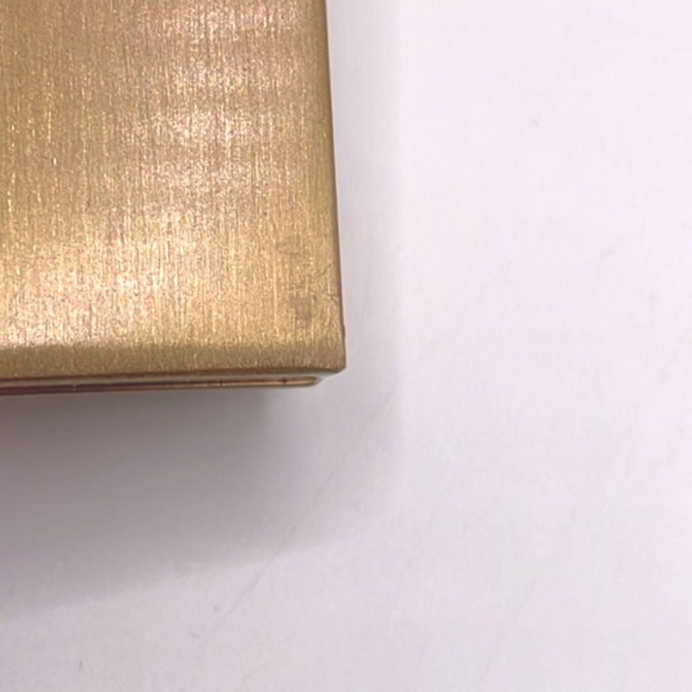 Volupte Vintage Gold Tone Compact 4-Leaf Clover with Original Box - Picture 11 of 15